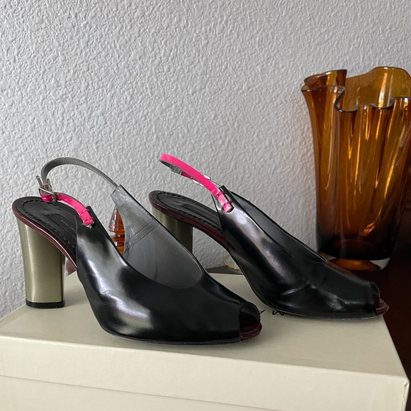 Marc Jacobs Peep Toe Heels - Picture 7 of 14